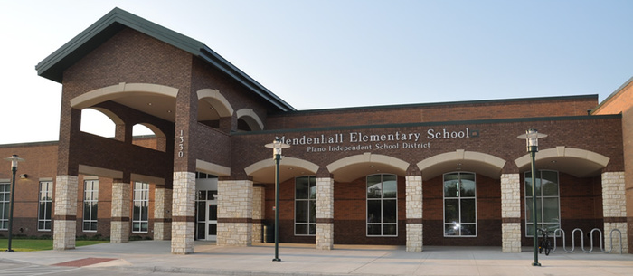 Mendenhall Elementary School front entrance 